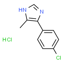 4-(4-chlorophenyl)-5-methyl-1H-imidazole hydrochloride Structure