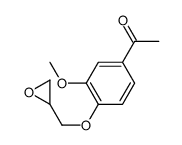 1-[3-methoxy-4-(oxiran-2-ylmethoxy)phenyl]ethanone picture