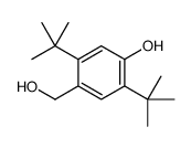 2,5-ditert-butyl-4-(hydroxymethyl)phenol结构式