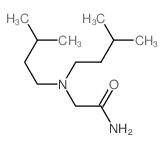 2-(bis(3-methylbutyl)amino)acetamide结构式