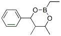 2-Ethyl-4,5-dimethyl-6-phenyl-1,3,2-dioxaborinane Structure