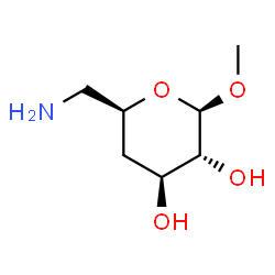 beta-D-xylo-Hexopyranoside, methyl 6-amino-4,6-dideoxy- (9CI) Structure