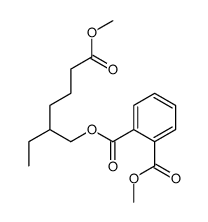 2-O-(2-ethyl-6-methoxy-6-oxohexyl) 1-O-methyl benzene-1,2-dicarboxylate Structure