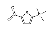 5-nitro-2-trimethylsilylthiophene结构式