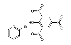 picric acid*2-bromopyridine Structure