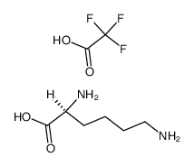 L-lysine trifluoroacetate salt结构式