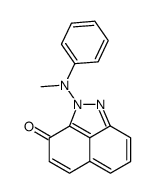 2-(methyl(phenyl)amino)benzo[cd]indazol-3(2H)-one Structure