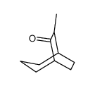 7-methylbicyclo[3.2.2]nonan-6-one结构式