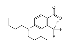 N,N-dibutyl-4-nitro-3-(trifluoromethyl)aniline结构式