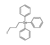 3-iodopropyl(triphenyl)germane结构式