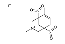 3,3,6-trimethyl-1,5-dinitro-3-azoniabicyclo[3.3.1]non-6-ene,iodide Structure