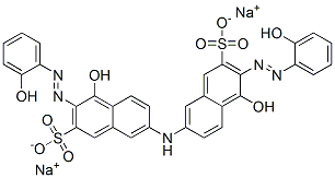 7,7'-Iminobis[4-hydroxy-3-[(2-hydroxyphenyl)azo]-2-naphthalenesulfonic acid]disodium salt picture