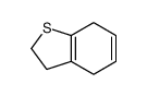 2,3,4,7-tetrahydro-1-benzothiophene结构式