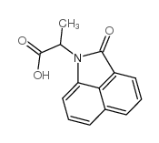 2-(2-oxobenzo[cd]indol-1-yl)propanoic acid结构式