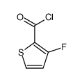 2-Thiophenecarbonyl chloride, 3-fluoro- (9CI)结构式