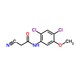 2-氰基-N-(2,4-二氯-5-甲氧苯基)乙酰胺图片