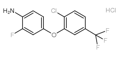 4-[2-CHLORO-5-(TRIFLUOROMETHYL)PHENOXY]-2-FLUOROANILINE HYDROCHLORIDE picture