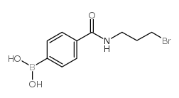 N-(3-溴丙基)-4-硼苯甲酰胺图片