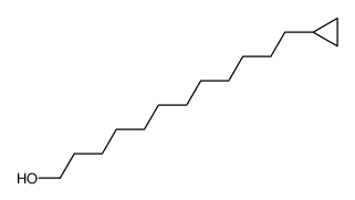 12-cyclopropyldodecan-1-ol Structure