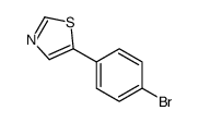5-(4-溴苯基)-噻唑结构式