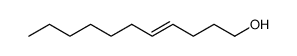 4-Undecen-1-ol Structure