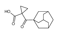 1-(acyladamantyl)cyclopropanecarboxylic acid Structure