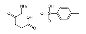 5-amino-4-oxopentanoic acid,4-methylbenzenesulfonic acid Structure