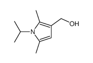 1H-PYRROLE-3-METHANOL, 2,5-DIMETHYL-1-(1-METHYLETHYL)-结构式