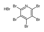 2,3,4,5,6-pentabromopyridine,hydrobromide结构式
