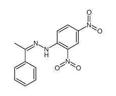 acetophenone 2,4-dinitrophenylhydrazone结构式