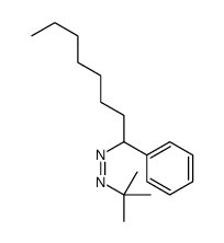 tert-butyl(1-phenyloctyl)diazene结构式