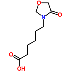 6-(4-OXO-OXAZOLIDIN-3-YL)-HEXANOIC ACID结构式