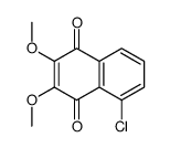 5-chloro-2,3-dimethoxynaphthalene-1,4-dione Structure