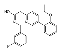 2-[5-(2-ethoxyphenyl)pyridin-2-yl]-N-[(3-fluorophenyl)methyl]acetamide Structure