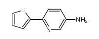 6-THIEN-2-YLPYRID-3-YLAMINE Structure