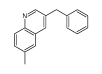 3-benzyl-6-methylquinoline Structure