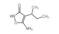 3(2H)-Isoxazolone,5-amino-4-(1-methylpropyl)- structure