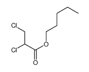 pentyl 2,3-dichloropropanoate结构式