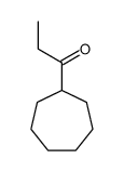 1-cycloheptylpropan-1-one结构式