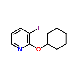 2-(Cyclohexyloxy)-3-iodopyridine picture