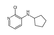 2-chloro-N-cyclopentylpyridin-3-amine Structure