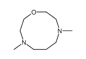 4,8-dimethyl-1,4,8-oxadiazecane结构式