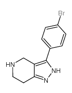 3-(4-bromophenyl)-4,5,6,7-tetrahydro-1H-pyrazolo[4,3-c]pyridine picture