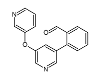 2-(5-pyridin-3-yloxypyridin-3-yl)benzaldehyde Structure