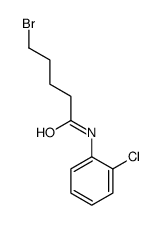 5-bromo-N-(2-chlorophenyl)pentanamide Structure