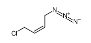 1-azido-4-chlorobut-2-ene结构式