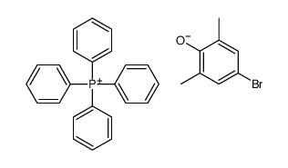 tetraphenylphosphonium, salt with 4-bromo-2,6-xylenol (1:1)结构式
