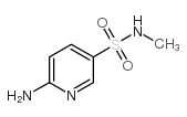 6-amino-N-methylpyridine-3-sulfonamide结构式