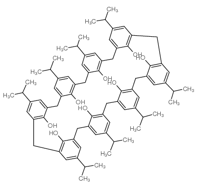p-Isopropylcalix[8]arene, 95% Structure