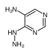 (6CI)-5-氨基-4-肼基嘧啶结构式